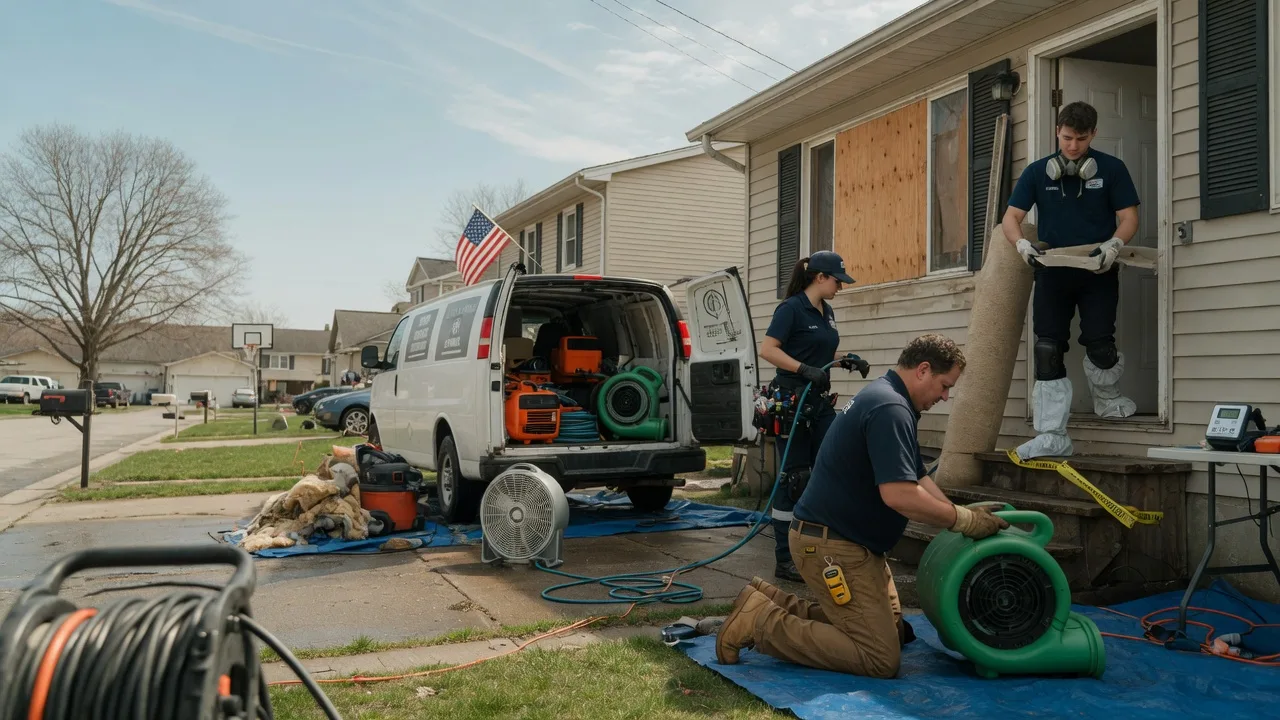 Water Damage Restoration in New Bremen, OH near me